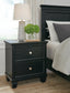 Lanolee California  Panel Storage Bed, Dresser, Mirror And Nightstand