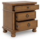 Rowlenstown  Poster Bed With Mirrored Dresser And Nightstand