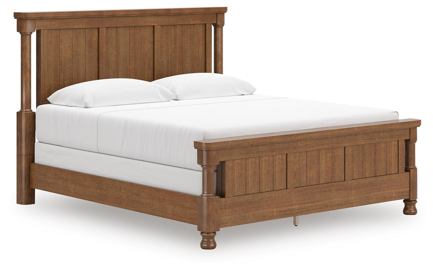 Rowlenstown  Poster Bed With Mirrored Dresser