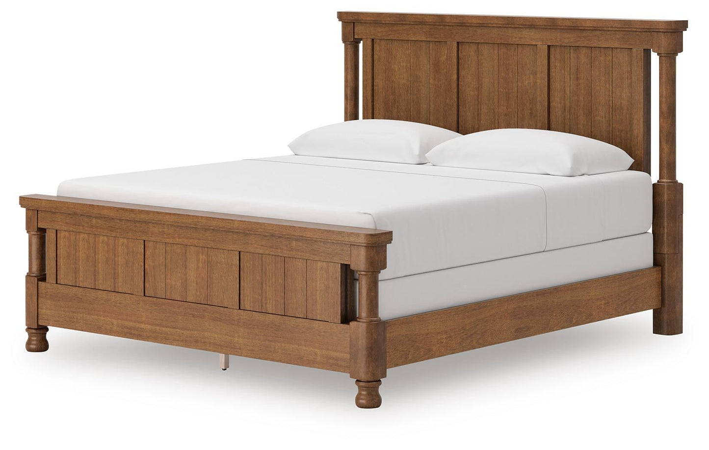 Rowlenstown  Poster Bed With Mirrored Dresser