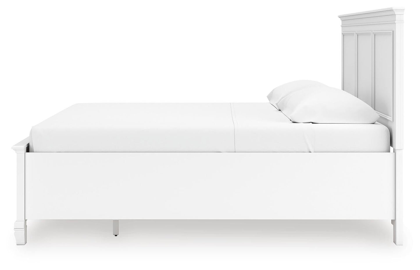 Fortman  Panel Storage Bed With Mirrored Dresser