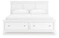 Fortman California  Panel Storage Bed, Dresser, Mirror And Nightstand