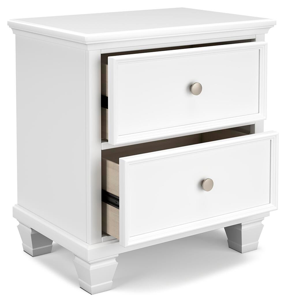 Fortman California  Panel Storage Bed, Dresser, Mirror And Nightstand