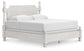 Rowlenstown  Poster Bed, Dresser, Mirror And Nightstand