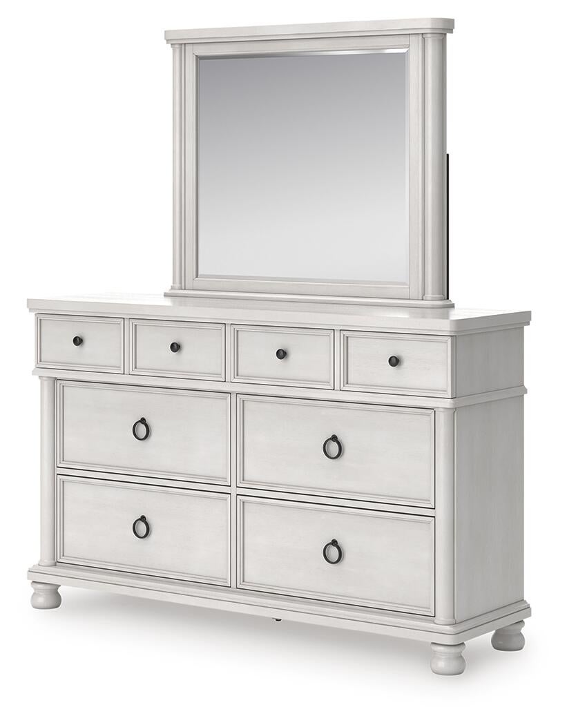 Rowlenstown California  Poster Bed, Dresser And Mirror