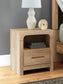 Kinlanni  Upholstered Platform Bed, Dresser, Mirror And Nightstand
