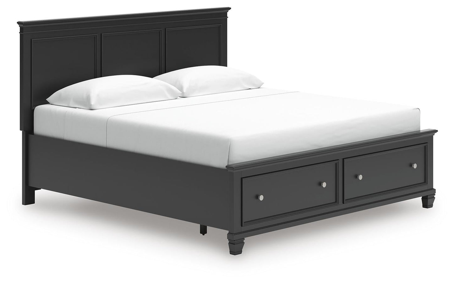 Lanolee  Panel Storage Bed, Dresser And Mirror