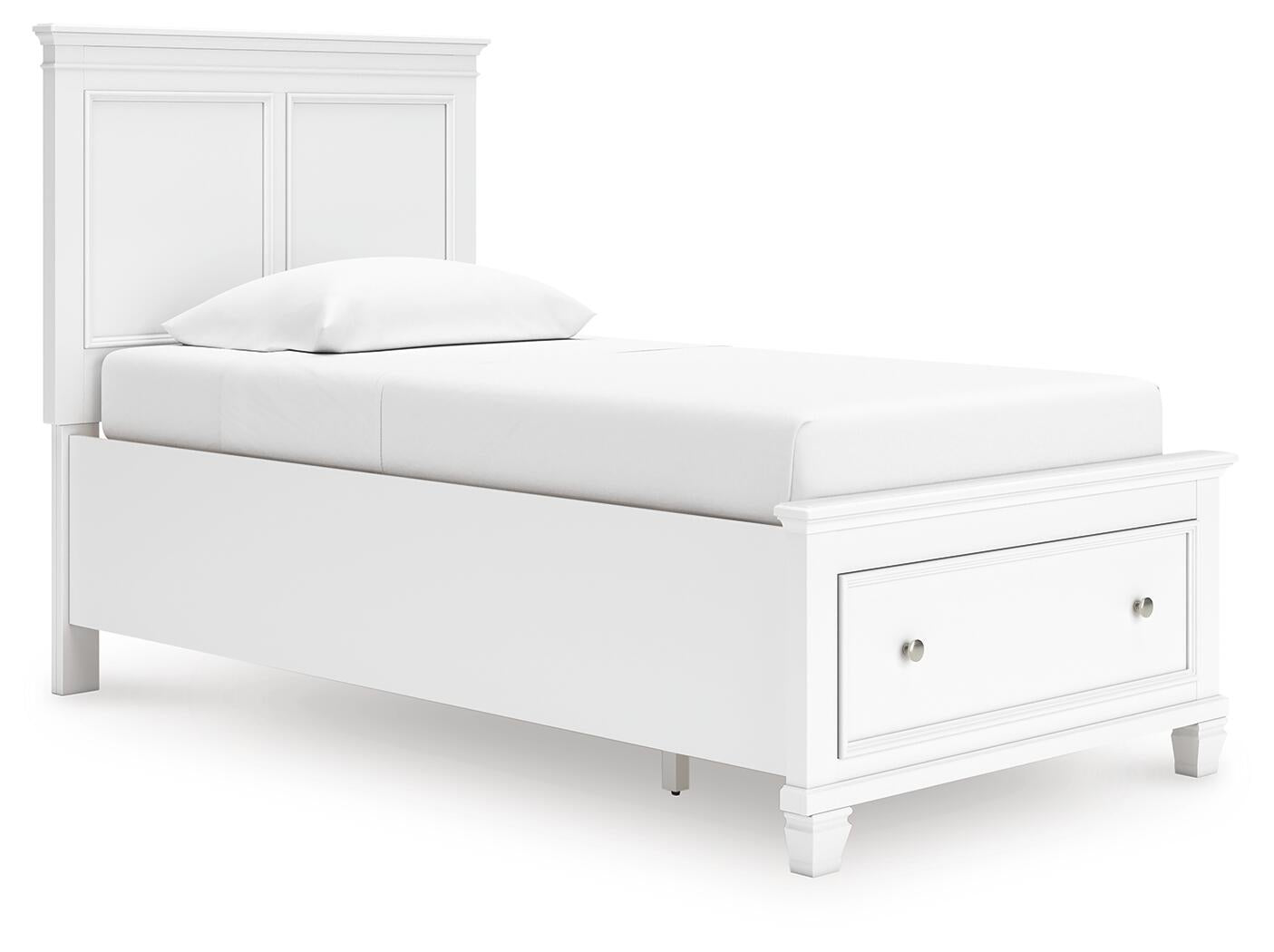 Fortman  Panel Storage Bed, Dresser And Mirror