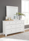 Fortman  Panel Storage Bed, Dresser And Mirror