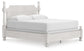 Rowlenstown California  Poster Bed, Dresser, Mirror And Nightstand
