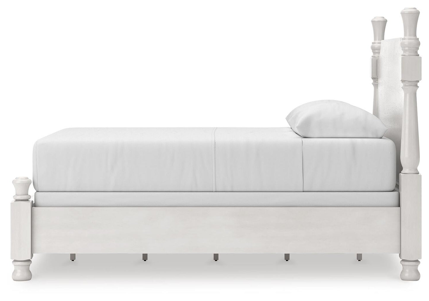 Rowlenstown  Poster Bed, Dresser And Mirror