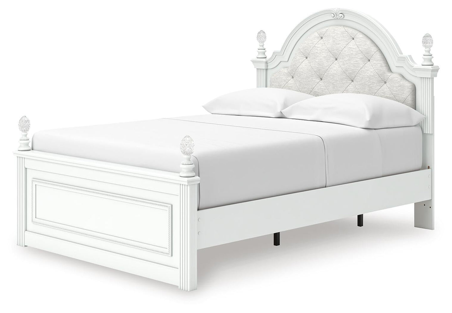 Kozlani  Upholstered Panel Storage Bed, Dresser, Mirror And Nightstand