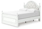 Kozlani  Upholstered Panel Storage Bed, Dresser, Mirror And Nightstand