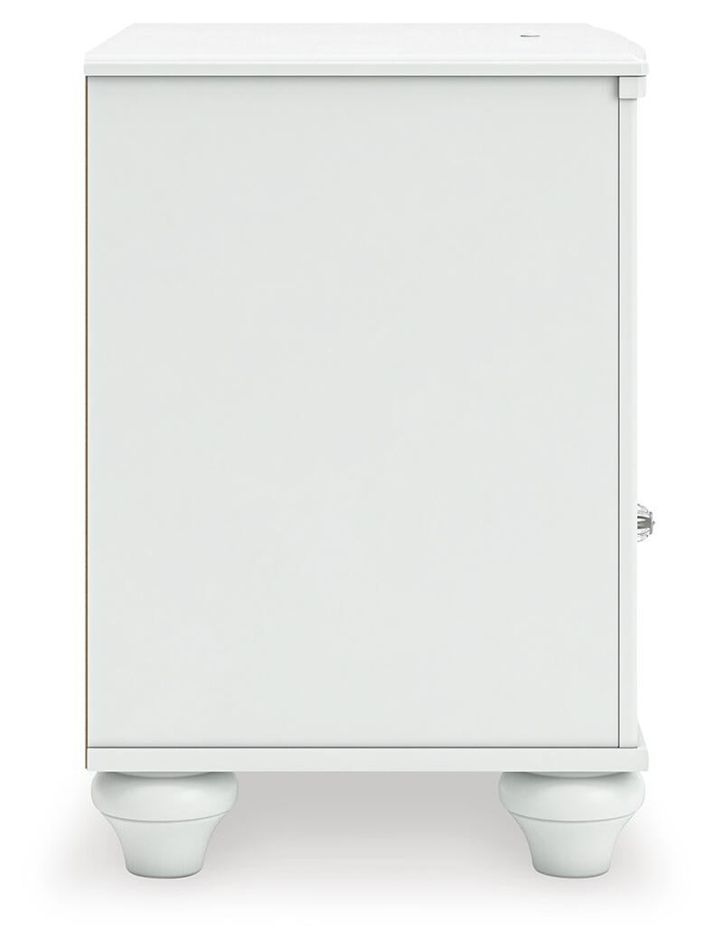 Kozlani  Upholstered Panel Storage Bed, Dresser, Mirror And Nightstand