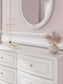 Kozlani  Upholstered Panel Storage Bed, Dresser, Mirror And Nightstand
