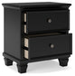 Lanolee  Panel Storage Bed, Dresser, Mirror And Nightstand