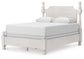 Rowlenstown  Poster Bed, Dresser, Mirror And Nightstand