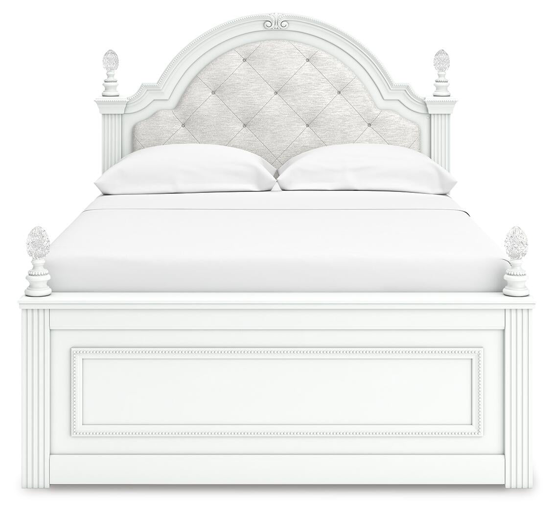 Kozlani  Upholstered Panel Bed With Storage