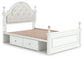 Kozlani  Upholstered Panel Bed With Storage
