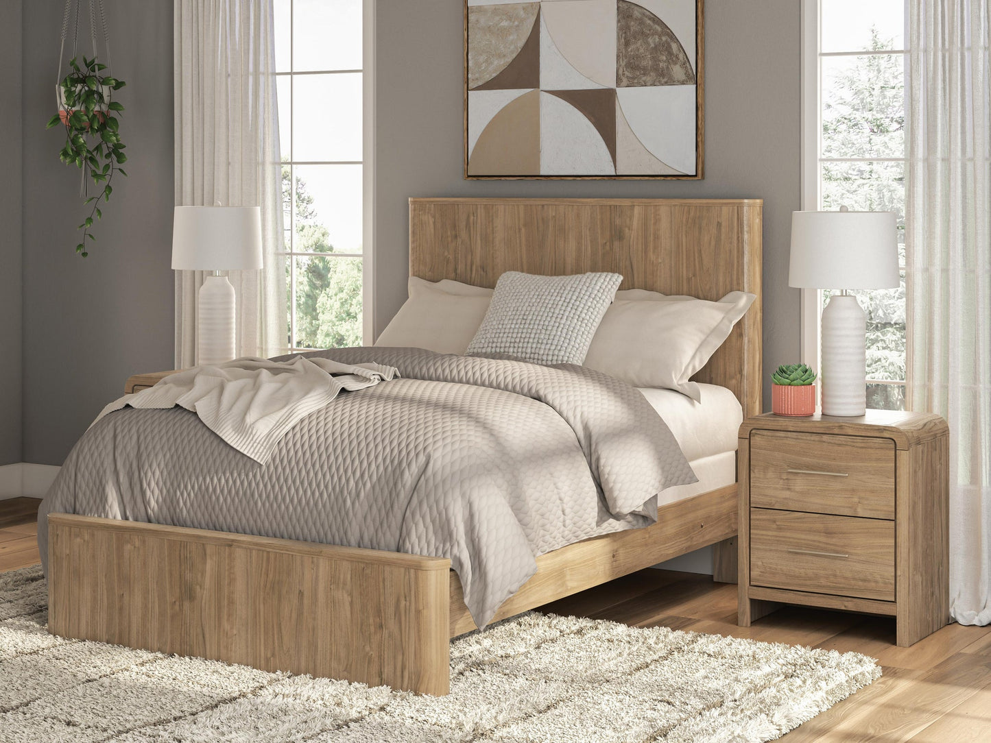 Gramburg  Panel Bed