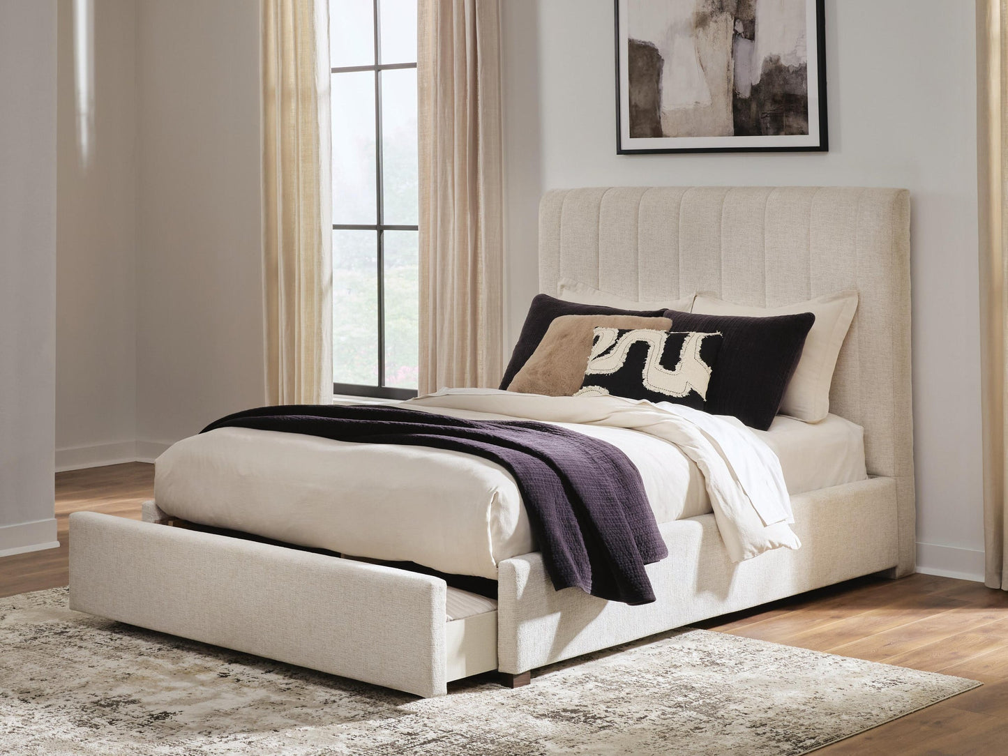Shoralli  Upholstered Storage Bed