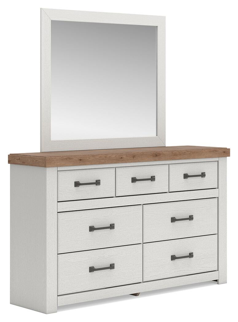 Savonport  Panel Storage Bed, Dresser, Mirror, Chest And Nightstand