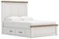 Savonport  Panel Bed With Storage, Dresser, Mirror, Chest And Nightstand