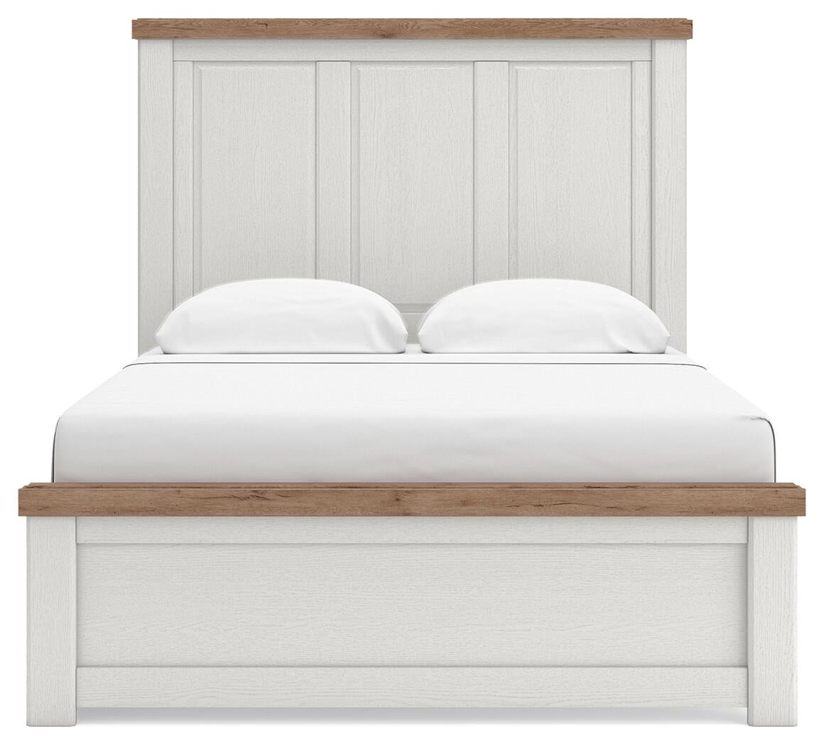 Savonport  Panel Bed With Storage, Dresser, Mirror, Chest And Nightstand