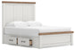 Savonport  Panel Bed With Storage, Dresser, Mirror, Chest And Nightstand