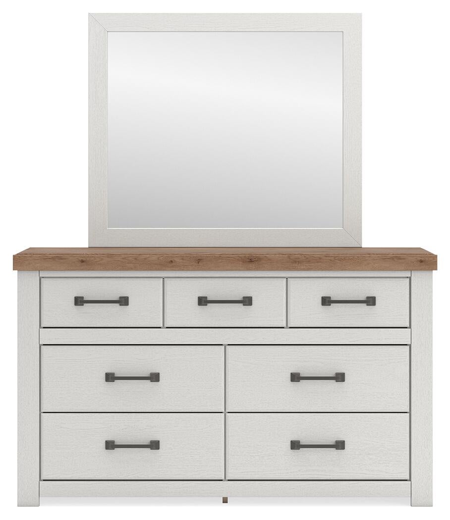Savonport  Panel Bed With Storage, Dresser, Mirror, Chest And Nightstand