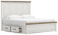 Savonport  Panel Bed With Storage, Dresser, Mirror, Chest And Nightstand