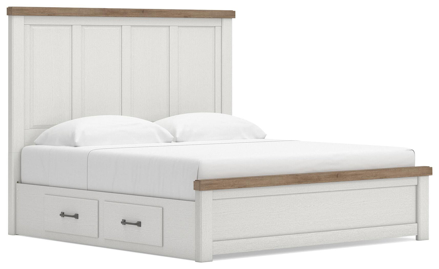 Savonport  Panel Bed With Storage. Dresser, Mirror And Nightstand