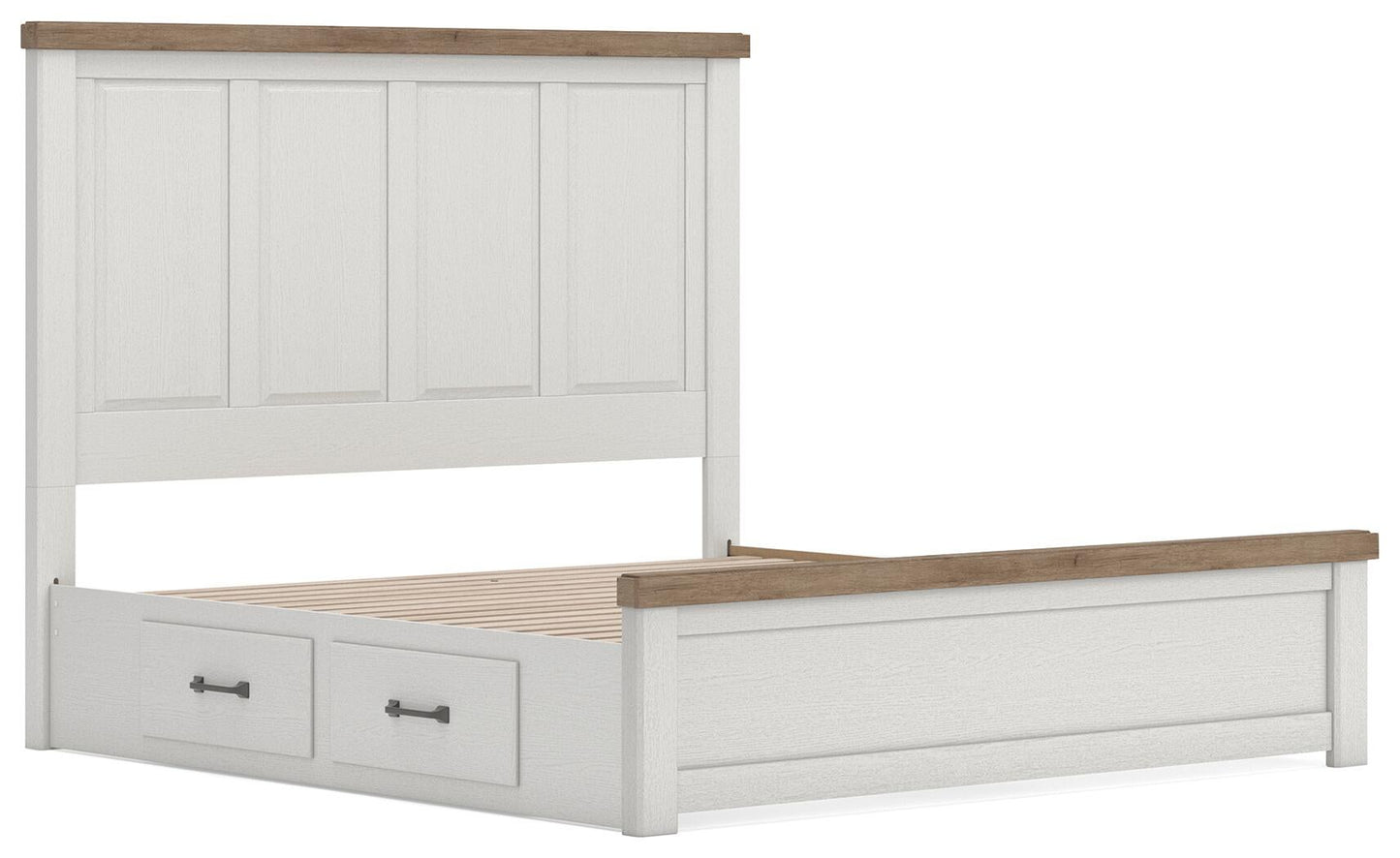 Savonport  Panel Bed With Storage. Dresser, Mirror And Nightstand