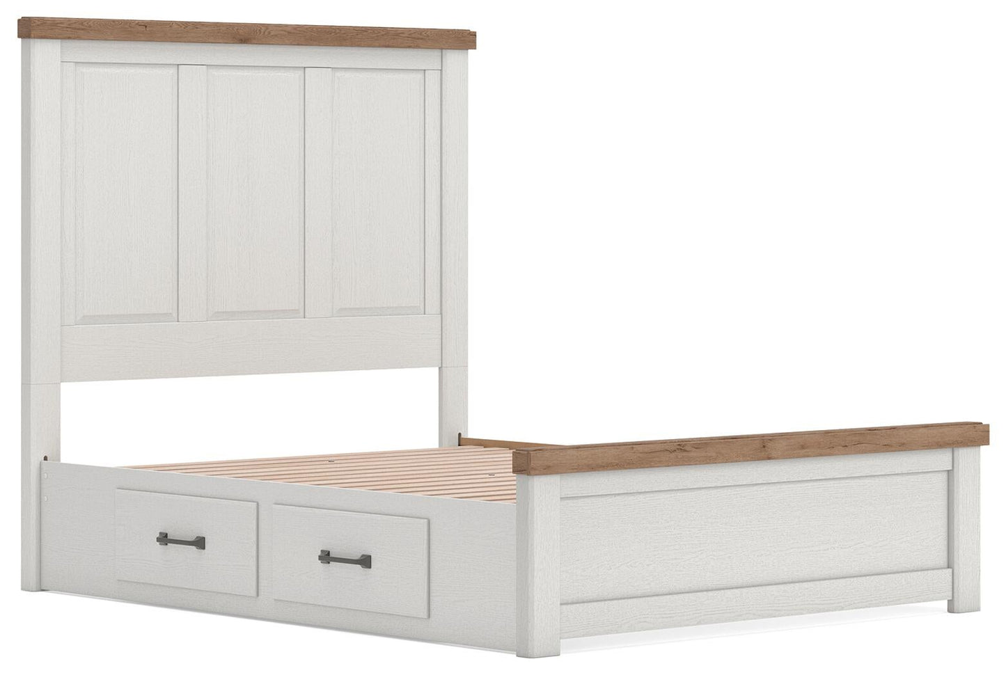 Savonport  Panel Bed With Storage, Dresser And Mirror