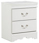 Anarasia  Sleigh Bed With Mirrored Dresser And Nightstand