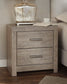 Culverbach  Panel Bed With Mirrored Dresser, Chest And Nightstand