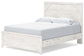 Gerridan  Panel Bed With Mirrored Dresser And Nightstand