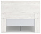 Gerridan  Panel Bed With Mirrored Dresser And Nightstand