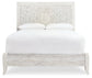 Paxberry  Panel Bed With Mirrored Dresser And Chest