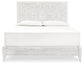 Paxberry  Panel Bed With Mirrored Dresser, Chest And 2 Nightstands