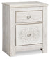 Paxberry  Panel Bed With Mirrored Dresser, Chest And 2 Nightstands