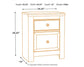 Paxberry  Panel Bed With Mirrored Dresser And 2 Nightstands