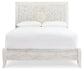 Paxberry  Panel Bed With Mirrored Dresser, Chest And 2 Nightstands