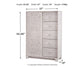 Paxberry  Panel Bed With Mirrored Dresser, Chest And Nightstand