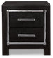 Kaydell  Upholstered Panel Storage Bed With Mirrored Dresser And 2 Nightstands