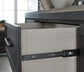 Foyland California  Panel Storage Bed With Mirrored Dresser And 2 Nightstands