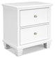 Fortman California  Panel Bed With Mirrored Dresser, Chest And Nightstand