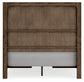 Cabalynn  Panel Bed With Storage With Mirrored Dresser And 2 Nightstands